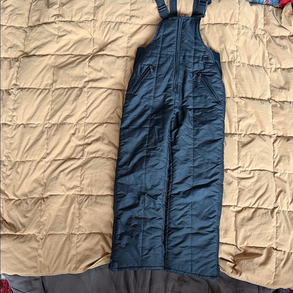 Athletic Works vintage Black snow bib
